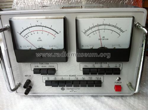 Automatic Distortion Meter MAK-657; Meguro Electronics (ID = 1371240) Equipment