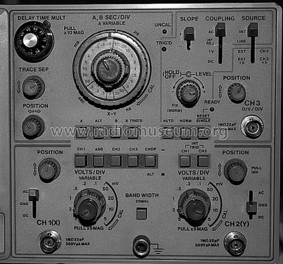 Oscilloscope 100 MHz MO-1255; Meguro Electronics (ID = 2817792) Equipment