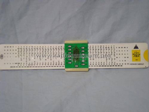Röhrendaten-Schieber ; Meissner K.-G. (ID = 711336) Equipment