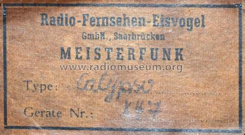 Calypso ; Meisterfunk; Radio- (ID = 2034593) Radio