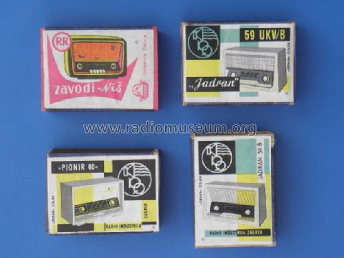 Radios on Matchboxes ; Memorabilia - (ID = 1420268) Diversos