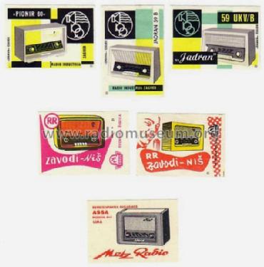 Radios on Matchboxes ; Memorabilia - (ID = 419937) Misc