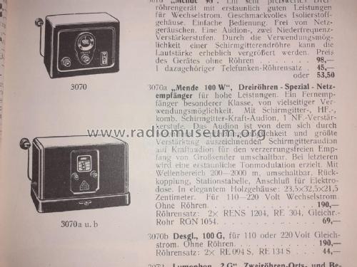 100G ; Mende - Radio H. (ID = 2852631) Radio