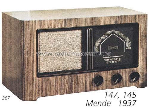 147W; Mende - Radio H. (ID = 708186) Radio