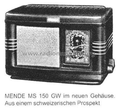 MS150-GW ; Mende - Radio H. (ID = 1261649) Radio