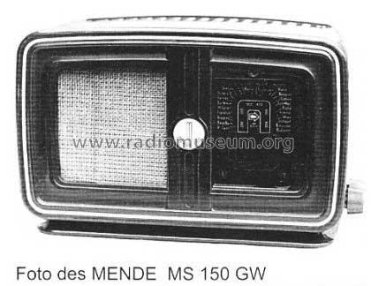 MS150-GW ; Mende - Radio H. (ID = 1261650) Radio
