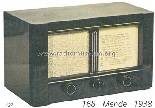 M168-W ; Mende - Radio H. (ID = 708189) Radio