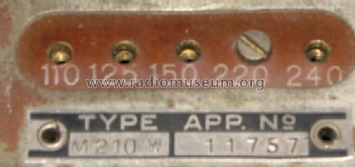 M210-W ; Mende - Radio H. (ID = 492874) Radio
