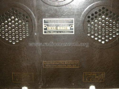 Magnaphon DW48 - D48W; Mende - Radio H. (ID = 669871) Speaker-P
