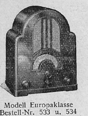 Europaklasse EK-W; Mende - Radio H. (ID = 1503735) Radio