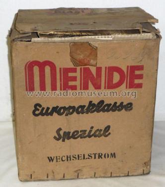 Europaklasse W ; Mende - Radio H. (ID = 1866745) Radio