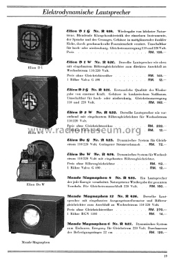 Magnaphon 6; Mende - Radio H. (ID = 1992372) Speaker-P