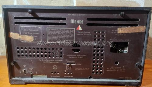 MS200-W ; Mende - Radio H. (ID = 3026321) Radio