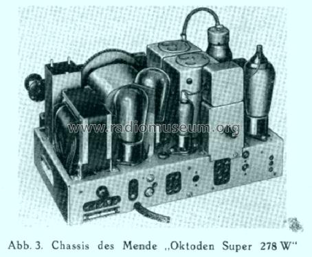 Oktoden-Super M278-W ; Mende - Radio H. (ID = 1617075) Radio