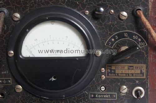 HF-Voltmeter RV2-2HF KM587; Mende - Radio H. (ID = 1343891) Equipment