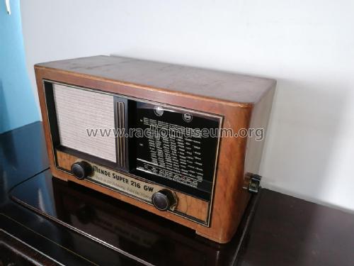 Super MS216GW ; Mende - Radio H. (ID = 2789233) Radio