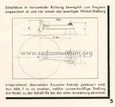 Tonabnehmer ED30; Mende - Radio H. (ID = 776570) Microphone/PU