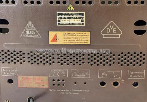 Weltklasse WK G; Mende - Radio H. (ID = 3022867) Radio