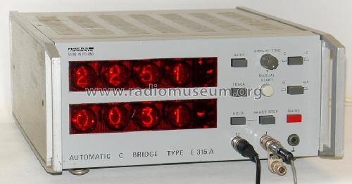 Automatic C Bridge E315A; Meratronik SA; (ID = 1192849) Equipment