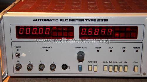 Automatic RLC Meter E318; Meratronik SA; (ID = 1410510) Equipment