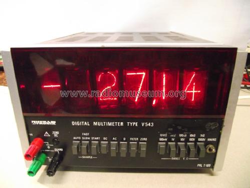 Digital Multimeter V543; Meratronik SA; (ID = 1659156) Equipment