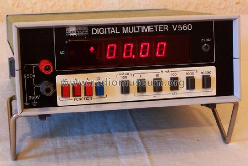Digital Multimeter V 560; Meratronik SA; (ID = 1416333) Equipment