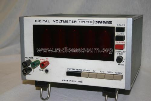 Digital Voltmeter V530; Meratronik SA; (ID = 2045331) Equipment