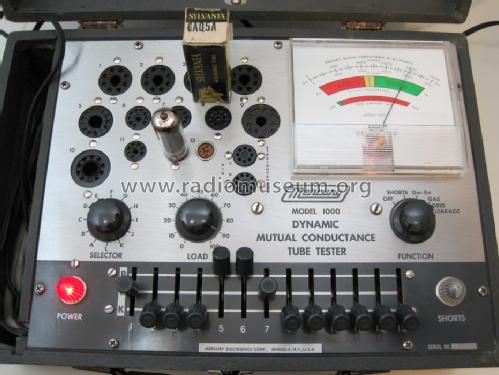 Tube Tester 1000; Mercury Electronics (ID = 1407408) Equipment