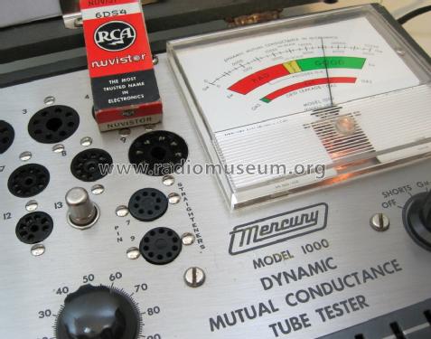 Tube Tester 1000; Mercury Electronics (ID = 1407409) Equipment