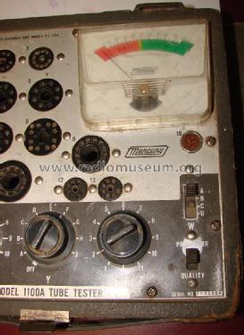 Tube Tester 1100A; Mercury Electronics (ID = 1741549) Equipment