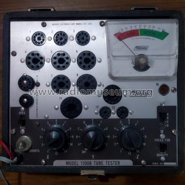 Tube Tester 1100B; Mercury Electronics (ID = 2512379) Equipment