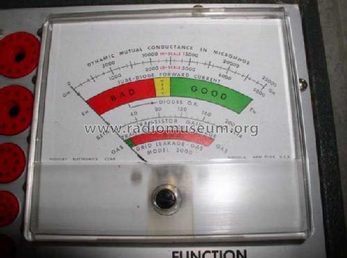 Tube Tester 2000; Mercury Electronics (ID = 155973) Equipment