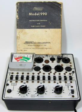 Tube Tester 990; Mercury Electronics (ID = 1463883) Equipment