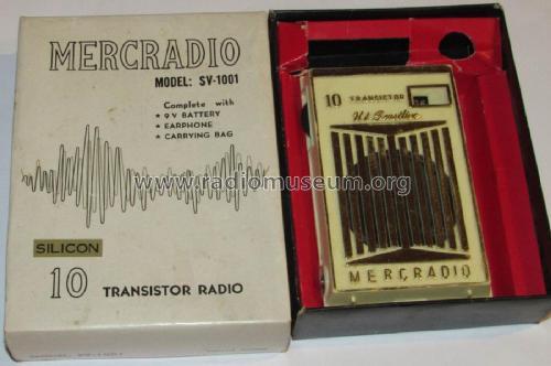 Mercradio 10 Transistor Hi Sensitive SV-1001; Mercury Radio & (ID = 2943814) Radio