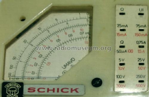 V-A-Ohm Meter Umavo; Mérömüszer KTSZ; (ID = 853386) Equipment