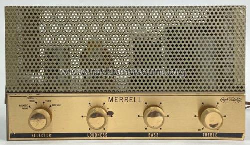 High Fidelity Amplifier MA 12; Merrell Electronics (ID = 2800677) Ampl/Mixer