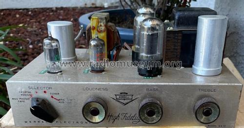 High Fidelity Amplifier MA 12; Merrell Electronics (ID = 2801071) Verst/Mix