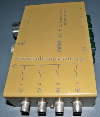 Antennenumschalter AK 11; Messelektronik (ID = 2033269) Equipment