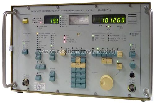 Selektives Mikrovoltmeter und Funkstörmessgerät SMV 21; Messelektronik (ID = 1389850) Equipment