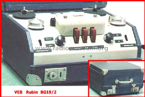 Rubin BG19-2; Messgerätewerk (ID = 32510) Reg-Riprod