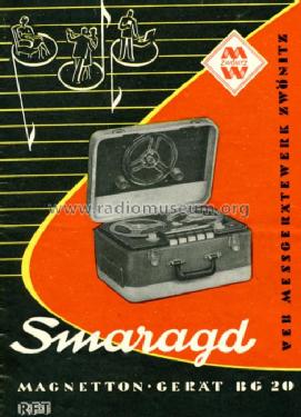 Smaragd BG20; Messgerätewerk (ID = 146499) Reg-Riprod