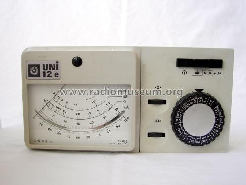 Elektronischer Vielfachmesser UNI12e; Messtechnik (ID = 477119) Ausrüstung