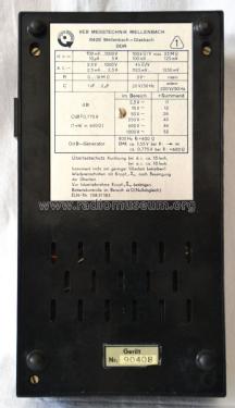 Universal-Messinstrument UNI 10; Messtechnik (ID = 2512229) Equipment