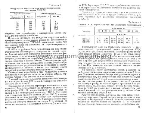 Thermoelektrogenerator TEGK-2-2 {ТЭГК-2-2}; Metallamp, Moscow (ID = 1573946) Power-S
