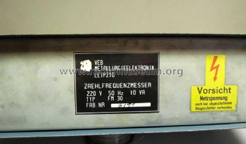 Frequenzmesser FM30; Metallurgieelektroni (ID = 1639505) Equipment