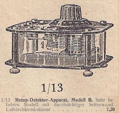 Detektorapparat B ; Metap GmbH; Berlin (ID = 1590291) Crystal