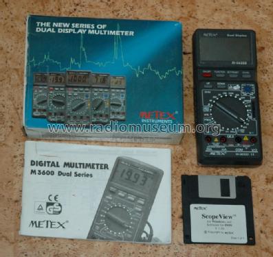 Digital Multimeter M-3630 D; Metex Corporation, (ID = 1373424) Equipment