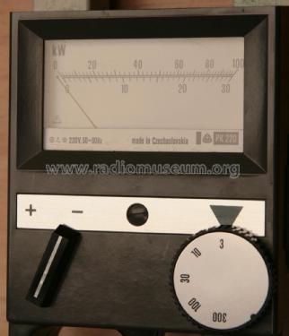 Clamp Wattmeter - Zangenwattmeter PK 220; Metra Blansko; (ID = 2486632) Ausrüstung