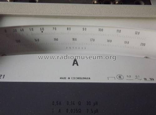 Laboratory Amperemeter FL21 0,5 - 1 A; Metra Blansko; (ID = 1435200) Equipment