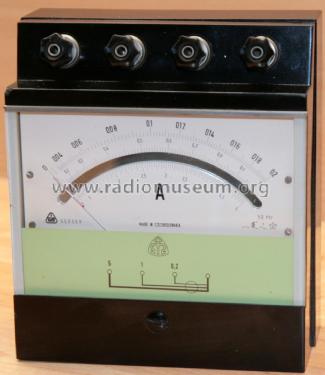 Amperemeter 0,2 - 1 - 5 A; Metra Blansko; (ID = 2486642) Ausrüstung